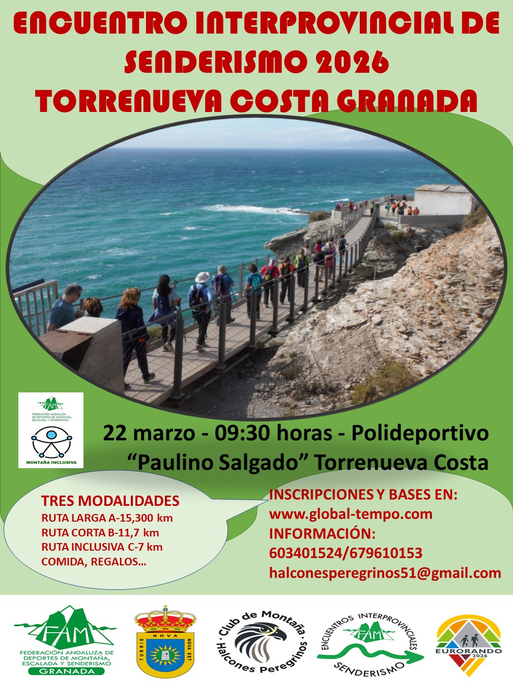 ENCUENTRO PROVINCIAL DE SENDERISMO 2026 - TORRENUEVA COSTA GRANADA